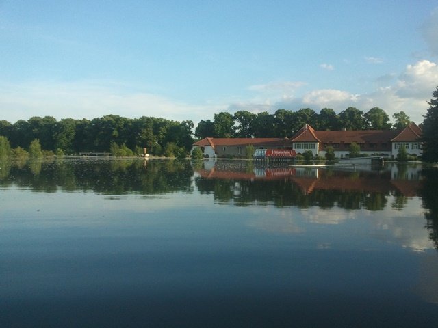Schwere Hochwasserschäden im Golfclub Magdeburg e. V.